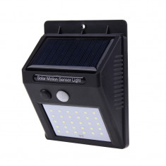Lampa cu LED incarcare solara si senzor de miscare 30 x LED C250 foto