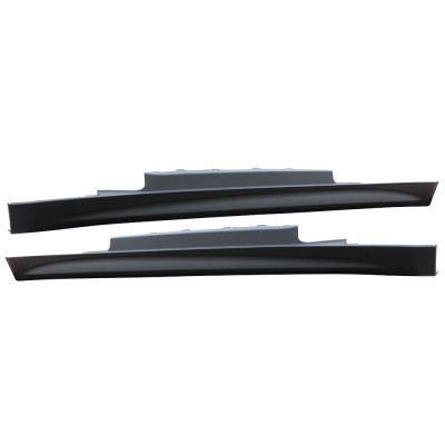 Set 2 buc. ornament prag BMW Seria 4 (F33), 12.2013-, partea stanga, type M-Tech; grunduit; plastic; Tuning, foto