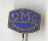 Insigna veche Industrie Romaneasca Intreprinderea UMC 1970