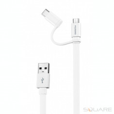 Cabluri de date Huawei, Cable USB To Type C, AP55s, White, OEM, LXT