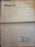 ziarul romania libera 11 noiembrie 1953 - targul de vite de la nasaud , blocuri noi la galati