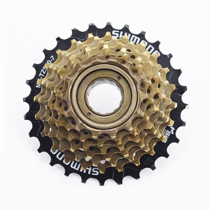 Pinion Bicicleta Filetat Shimano Tourney MF-TZ500-7, 14T-28T, MEGA RANGE, 7 Viteze Ultimate FactoryBikes