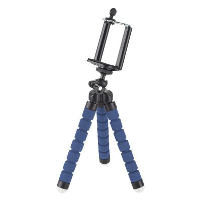 Trepied pentru telefon/camera albastru KRUGER&amp;amp;MATZ foto