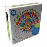 Cumpara ieftin Set DIY Coloreaza propriul puzzle - mandala- verde