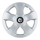 Set 4 Capace Roti 15 inchi (R15) Bis Gri, Compatibile Cu Bmw Nou, Autohelix MSA
