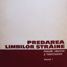 Predarea limbilor straine, vol. 1