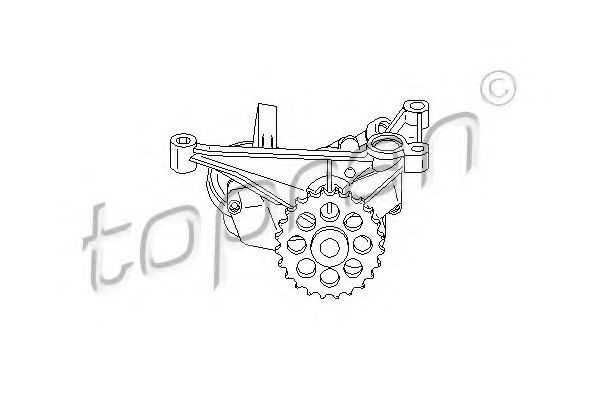 Pompa ulei MERCEDES SPRINTER 4-t platou / sasiu (904) (1996 - 2006) TOPRAN 401 148