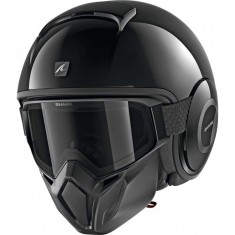 Casca semi integrala Shark Street Drak, negru, marime XS