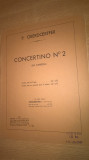 Cumpara ieftin Paul Oberdoerffer - Concertino No 2 (Da camera) - partitura (Paris, cca. 1940)