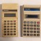 Lot 2 calculatoare de masa Sharp, vechi, vintage, nefunctionale, de decor, colectie, anii 80