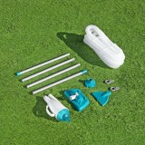 Aspirator Piscina Bestway AquaPristine, Plastic/Aluminiu, Alb, 610x3x3cm - Curatare Eficienta si Mobila