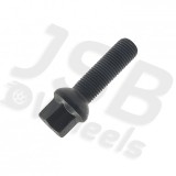 Prezon janta aliaj negru M14x1.5 43 mm pentru VW, Seat, Skoda, Audi