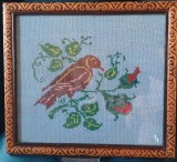 Tablou din material textil, Pasărea măiastră