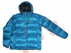 Geaca puf Jack Wolfskin 90/10 barbati marimea XL foto