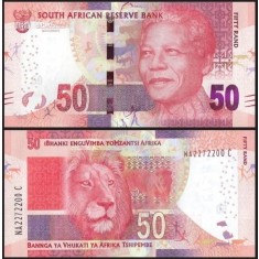 Africa de Sud 12016 - 50 rand, necirculata