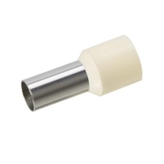 Varf terminal cablu de 16 mm alb