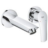 Baterie lavoar monocomanda, cu 2 orificii, Grohe Eurosmart