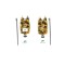 Set 2 senzori /avertizori pescuit ,baterii de 9 v incluse cu 2 picheti