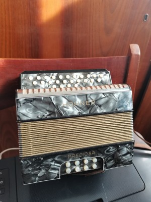 ARMONICĂ germană HOHNER &amp;rdquo;PRECIOSA&amp;rdquo; foto