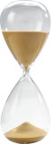 Cumpara ieftin Clepsidra 60 minute - Hourglass 30 cm, auriu | Mascagni Casa