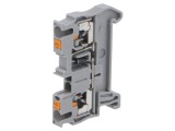 Terminator &icirc;mbinare șine PHOENIX CONTACT PT 500mA 800V push-in pentru șină DIN