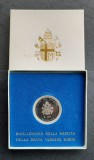 Moneda Argint 500 Lire 1984 Vatican, Bimilenar Nastere Fecioara Maria, KM#184, 11g, 29.3mm