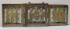 Triptic din bronz si email, Rusia, Sec. XIX