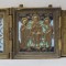 Triptic din bronz si email, Rusia, Sec. XIX