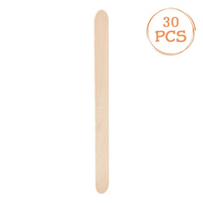 Set Bețișoare Craft, 30 Bucăți, Dimensiune 20x2 cm, Culoare Naturală, Lemn foto