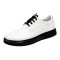 Pantofi barbati casual din piele naturala Kairo Alb Box