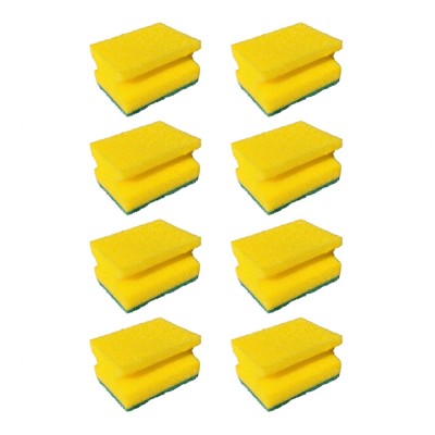 Set 8 bureti pentru vase, galben, 90 x 67 x 45 mm foto