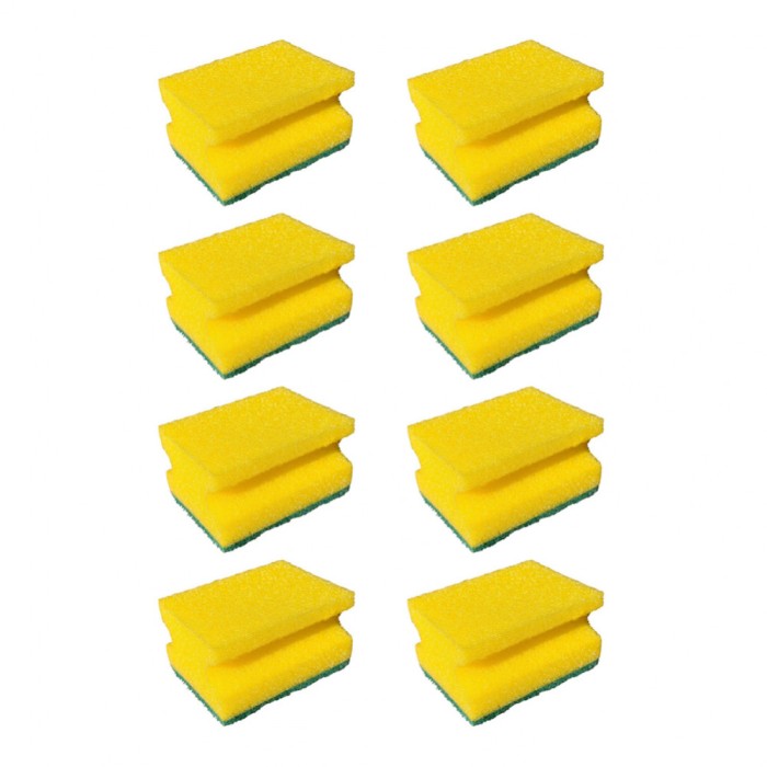 Set 8 bureti pentru vase, galben, 90 x 67 x 45 mm
