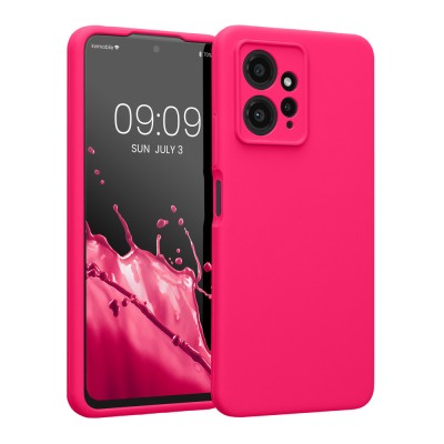 Husa Kwmobile pentru Xiaomi Redmi Note 12, Roz, Silicon, KWM000018UL009C foto