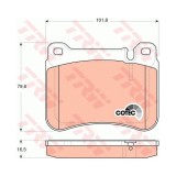 Set placute frana Trw GDB1693, parte montare : Punte fata