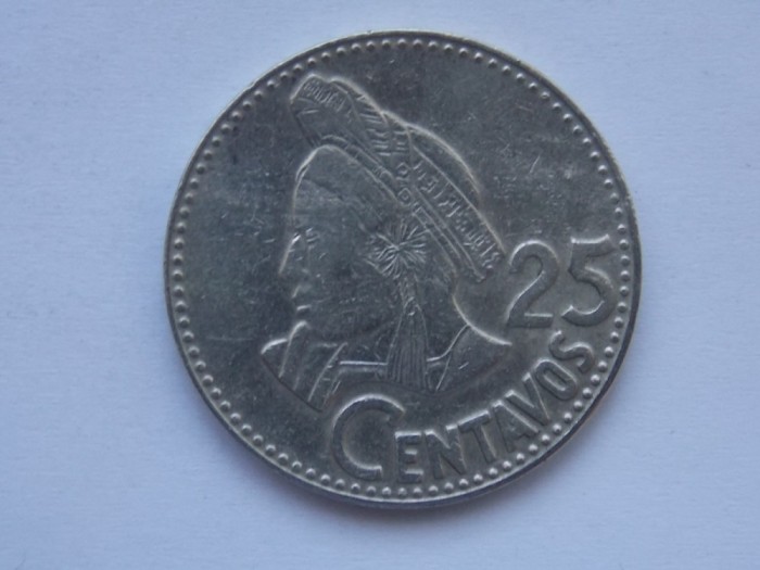 25 CENTAVOS 1979 GUATEMALA