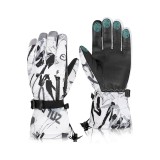 Mănuși de schi pentru bărbați și femei, impermeabile, antiderapante, pentru sporturi de iarnă, mănuși de iarnă pentru schi, snowboard, bicicletă, aler