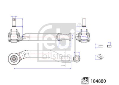 FEBI BILSTEIN 184880 Cap de bara foto