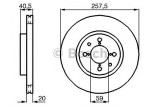 Disc frana FIAT MAREA Weekend (185) (1996 - 2007) BOSCH 0 986 478 515