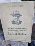 Insemnatatea filosofica a mostenirii teoretice a lui I.V. Miciurin - A.A. Rubasevschi