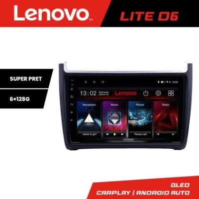 Navigatie VW Polo 2014- Lenovo Kit-655 8 core 6+128 GB Android Waze USB Navigatie Internet Youtube Radio CarStore Technology foto