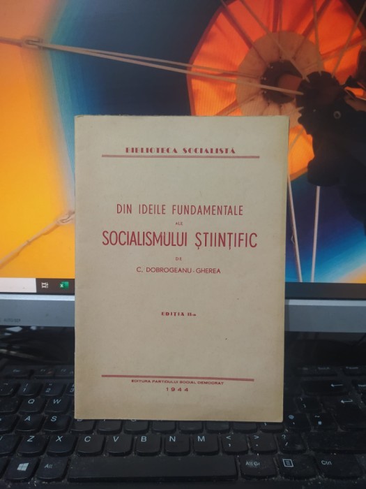 Dobrogeanu Gherea, Din ideile fundamentale ale socilaismului științific 1944 182