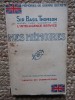 Mes m&eacute;moires - SIR BASIL THOMSON