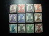 MUSCAT 1944 SERIE GEORGE VI MH/MNH, Nestampilat