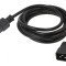 Cablu Alimentare 3m IEC C19 Mamă IEC C20 Tată Negru 15A