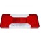Sticla stop spate, dispersor Iveco Daily, 05.2006-2014; Daily, 07.2014-, model: caroserie, montare spate, stanga=dreapta, piulita din plastic; EU
