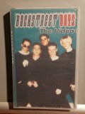 Caseta VHS Originala cu BACKSTREET BOYS - VIDEO (1996/CBS/GERMANY) - F.BUNA, Alte tipuri suport muzica, Dance, Columbia