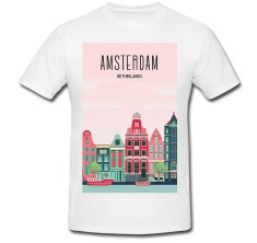 Tricou &amp;quot; Amsterdam, Netherlands &amp;quot; foto