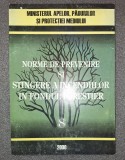 Norme de prevenire si stingere a incendiilor in fondul forestier&nbsp;