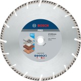 Bosch PRO Multi Material - Disc diamantat de taiere segmentat 300x22.2x3.3 mm taiere uscata