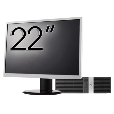 Pachet Calculator Second Hand HP Retail System RP5810 SFF, Intel Core i5-4570S 2.90GHz, 8GB DDR3, 128GB SSD, 4 x Serial Port, 1 x 24 Volt USB, 3 x 12 foto